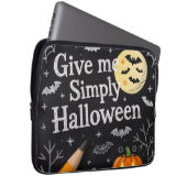 Halloween Electronics Bag ラップトップスリーブ (正面右)