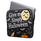 Halloween Electronics Bag ラップトップスリーブ (正面左)
