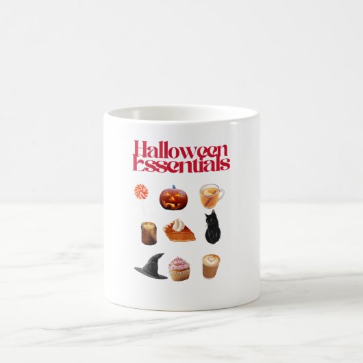 Halloween Essentials Mug – Cute Spooky Coffee Cup コーヒーマグカップ (中央)