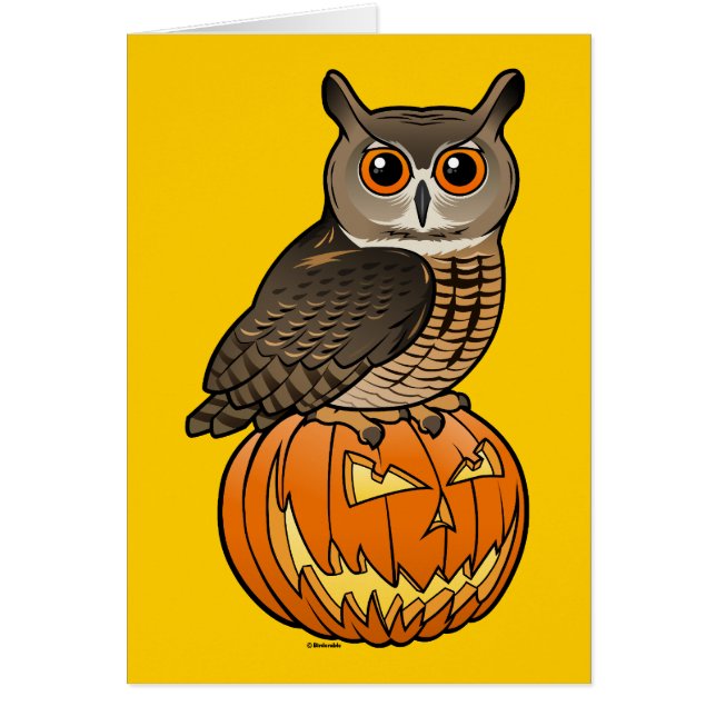 Halloween Eurasian Eagle Owl (正面)