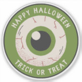 Halloween Eye Ball Sticker  シール (正面)