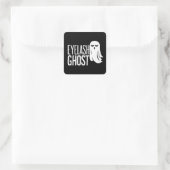 Halloween Eyelash Ghost スクエアシール (バッグ)