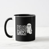 Halloween Eyelash Ghost マグカップ (左)