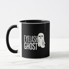 Halloween Eyelash Ghost マグカップ