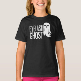 Halloween Eyelash Ghost Tシャツ