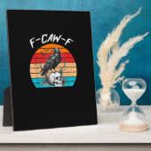 Halloween F-Caw-F Bird F-Caw-F Crow Women Men Vint フォトプラーク (側面)