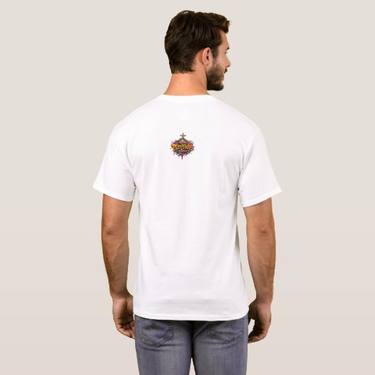 Halloween face graffiti art for family men women tシャツ (裏面フル)