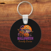 Halloween Family Cruise Matching Family Cruising S キーホルダー (正面)