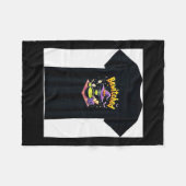 Halloween Family Home Bewitched Breakfast Maker  フリースブランケット (正面(横))