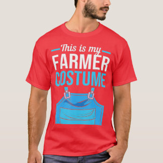 Halloween Farm This Is My Farmer Costume  Tシャツ