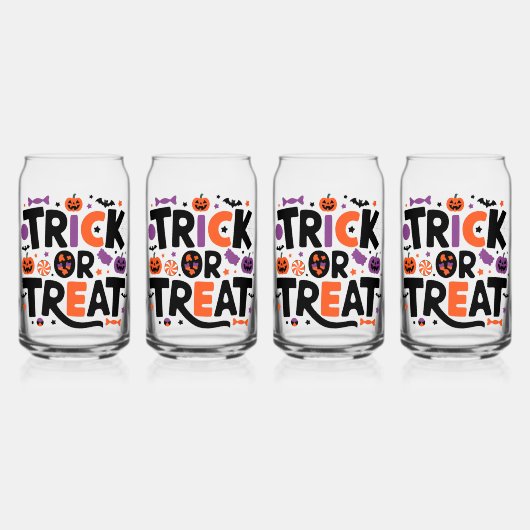 Halloween - festivités fantomatiques ガラス缶 (正面)