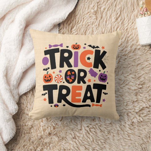 Halloween - festivités fantomatiques クッション (ブランケット)