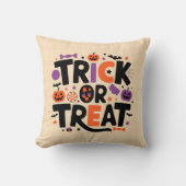 Halloween - festivités fantomatiques クッション (正面)
