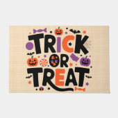 Halloween - festivités fantomatiques ドアマット (正面)