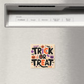 Halloween - festivités fantomatiques マグネット (インサイチュ (食洗機))