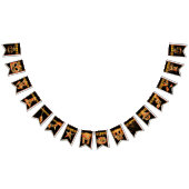 Halloween flags hanging for october night party バンティングフラッグ (全)