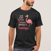 Halloween Flamingo Trick Or Treat Pink Flamingo Tシャツ (正面)