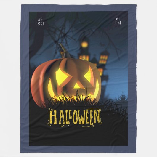 Halloween Fleece Blankets  フリースブランケット (正面)