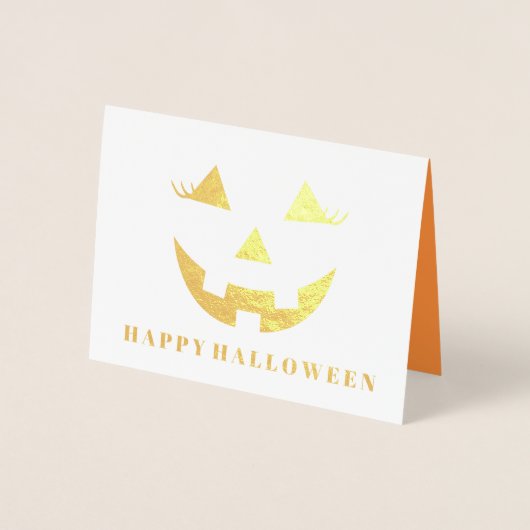 Halloween Foil Card 箔カード (正面)