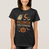Halloween Forevermore | Ghost, Pumpkin & Bats Tシャツ (正面)