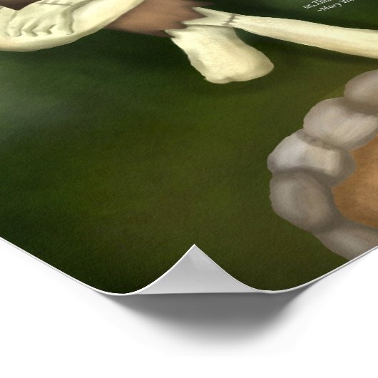 Halloween Frankenstein Art Print ポスター (角)