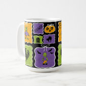 Halloween Frankenstein Coquette コーヒーマグカップ (正面左)