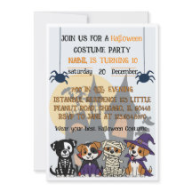 Halloween Fun Spooky Costume Party Design for Kids