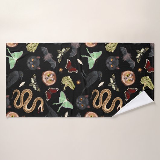 Halloween - Funny Bathroom Towels  バスタオル (バスタオル)