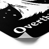 Halloween Funny Ghost Let Me Overthink This Graphi ポスター (角)