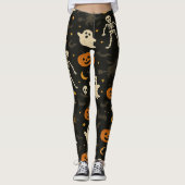 Halloween Funny Leggings レギンス (正面)