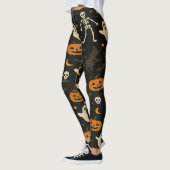 Halloween Funny Leggings レギンス (左)