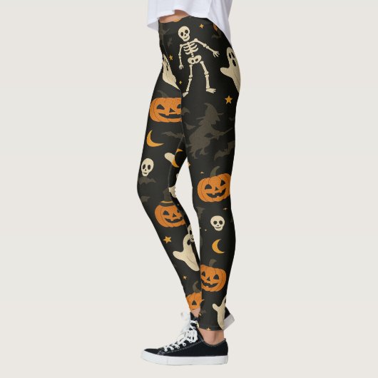 Halloween Funny Leggings レギンス (左)
