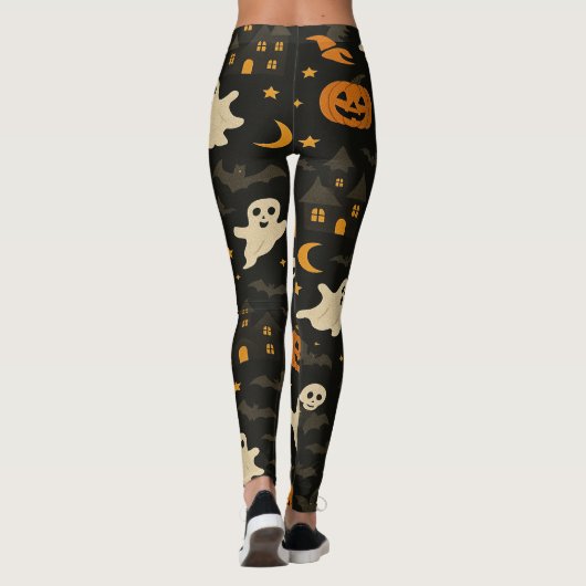 Halloween Funny Leggings レギンス (裏面)