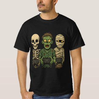 Halloween Gamer Squad T-Shirt Tシャツ