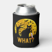 Halloween Gato Negro What? 缶クーラー (缶正面)