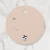 Halloween: Geist mit Hut - フェイバータグ (裏面)