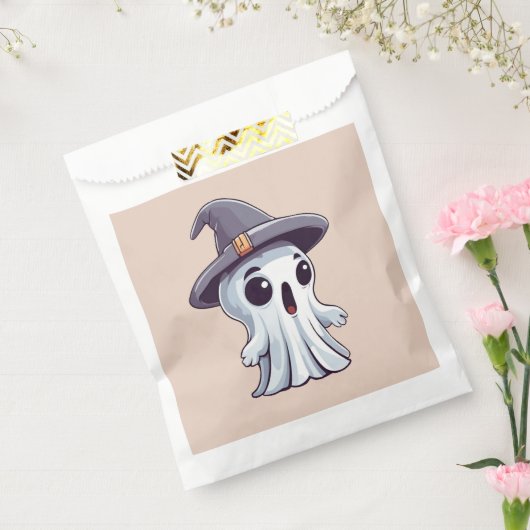 Halloween: Geist mit Hut -  フェイバーバッグ (封をした状態)