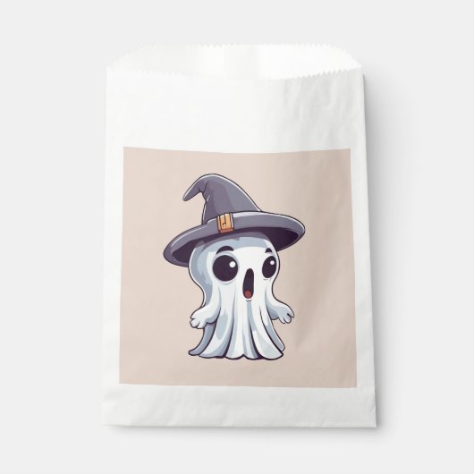 Halloween: Geist mit Hut - フェイバーバッグ (正面)