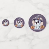 Halloween: Geist mit Kürbissen -  コンフェッティ (裏面)