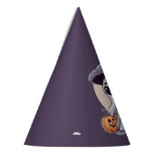 Halloween: Geist mit Kürbissen -  パーティーハット (左)