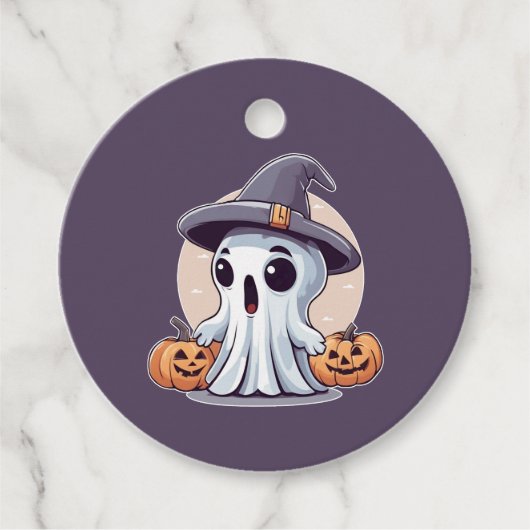 Halloween: Geist mit Kürbissen - フェイバータグ (正面)