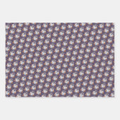 Halloween: Geist mit Kürbissen -  ラッピングペーパーシート (正面3)