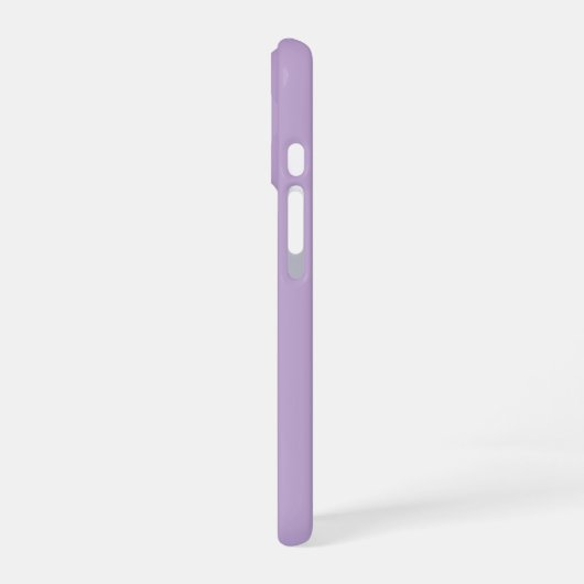 Halloween Ghost and Candy Wreath in Purple iPhone 16ケース (左側面)