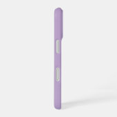 Halloween Ghost and Candy Wreath in Purple iPhone 16ケース (右側面)
