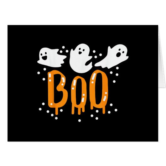 Halloween Ghost Boo Cute (正面横)