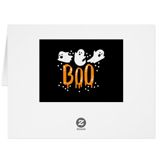 Halloween Ghost Boo Cute (裏面横)