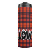 Halloween Ghost Candle Lettering タンブラー (正面)