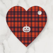 Halloween Ghost Candle Lettering フェイバータグ (裏面)