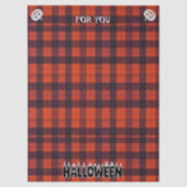 Halloween Ghost Candle Lettering 薄葉紙 (正面)