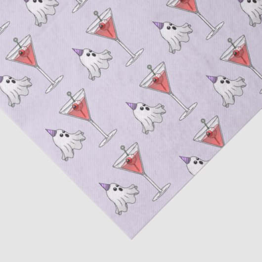 Halloween Ghost & Creepy Cocktail 薄葉紙 (詳細)